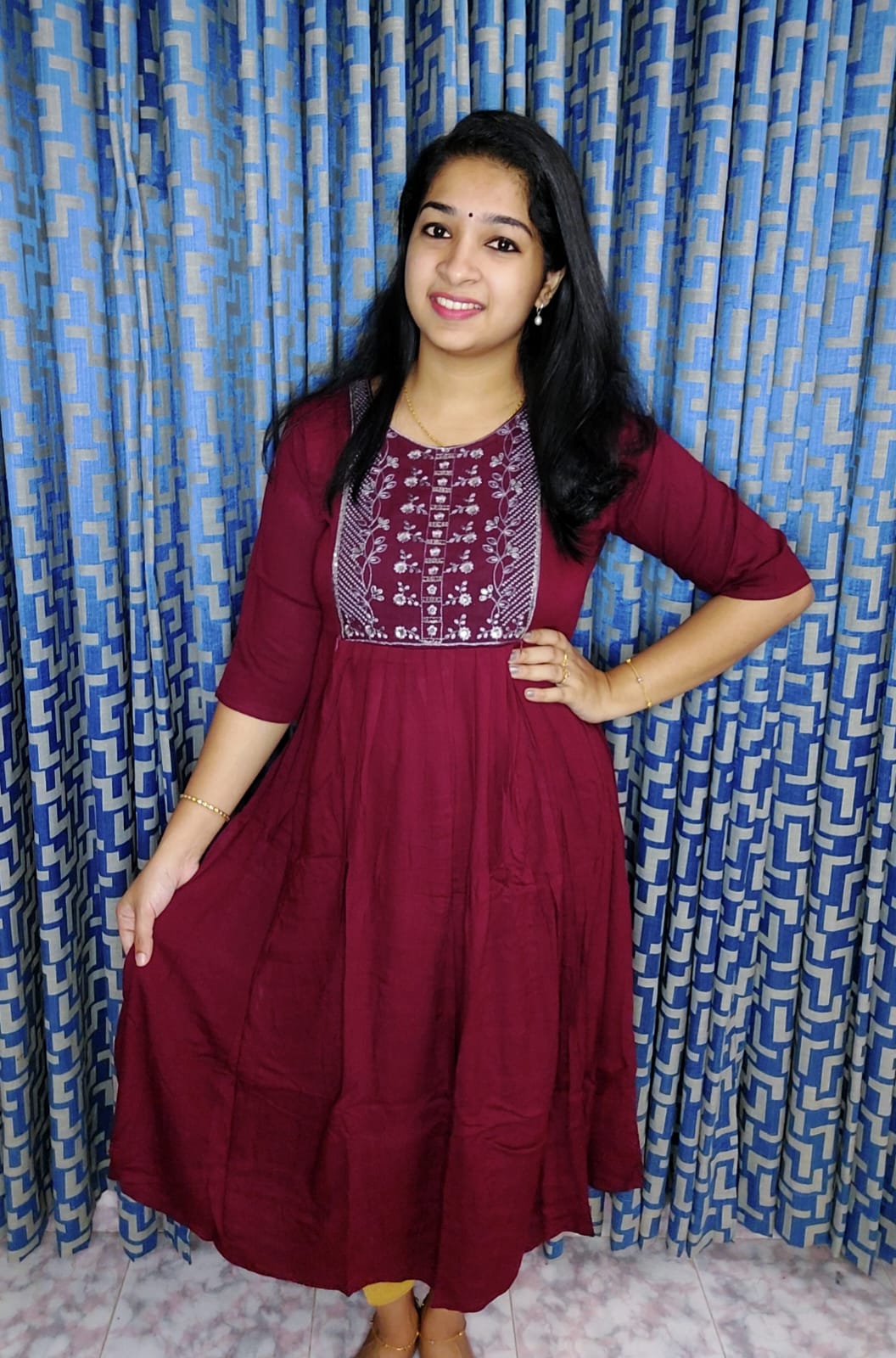 Buy feeding kurtis with good quality material at wholesale rate from fab  funda surat.