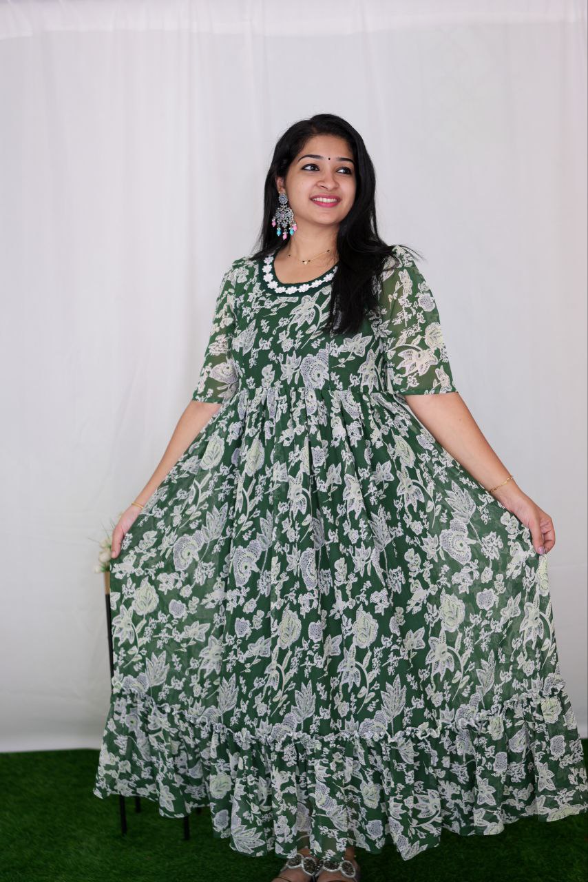 Maternity Summer Dress, Indian Hand Block Print Dress, Floral Print, Feeding  Gown Dress, Casual Women's Maxi Dress, Cotton Voile Dress, Gift - Etsy  Denmark