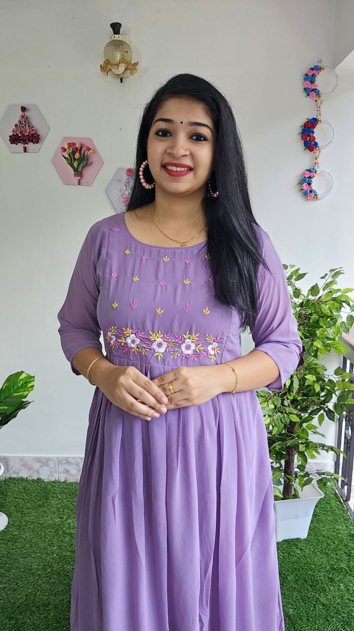 Buy Lavender Kurtis Online In India At Best Price Offers | Tata CLiQ